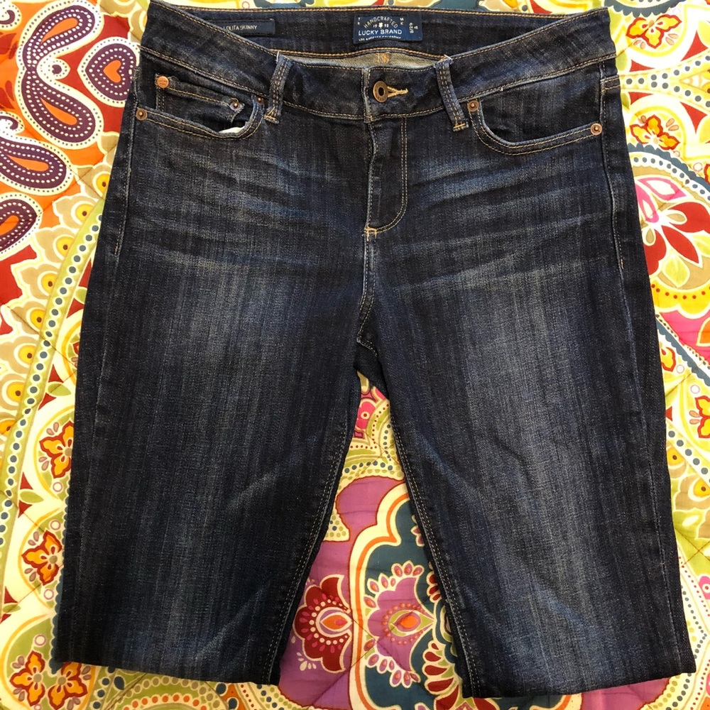 LUCKY BRAND Lolita Skinny Jeans EUC